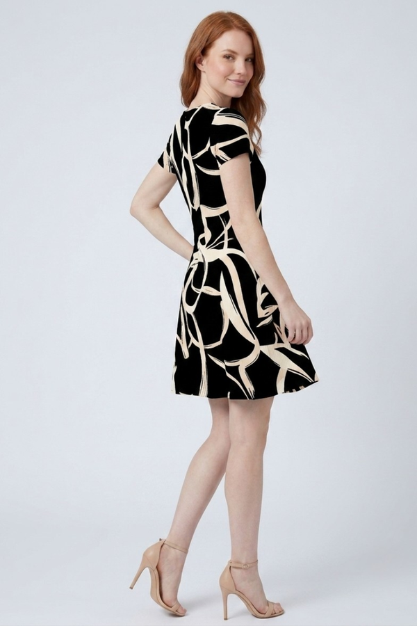 Women's Ivory Echo Moonlit Elegance Dress