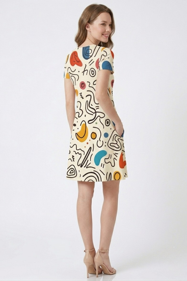 Women's Muse Doodle Daydream Charm Dress