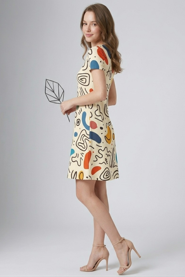 Women's Muse Doodle Daydream Charm Dress