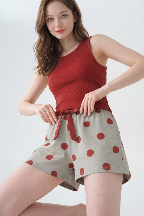 Polka Petal Shorts