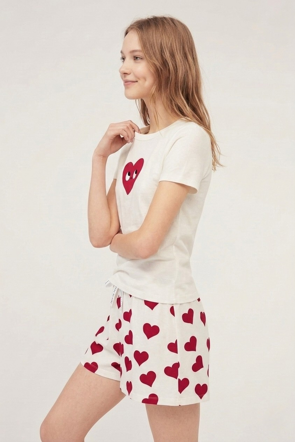Heart Petal Shorts