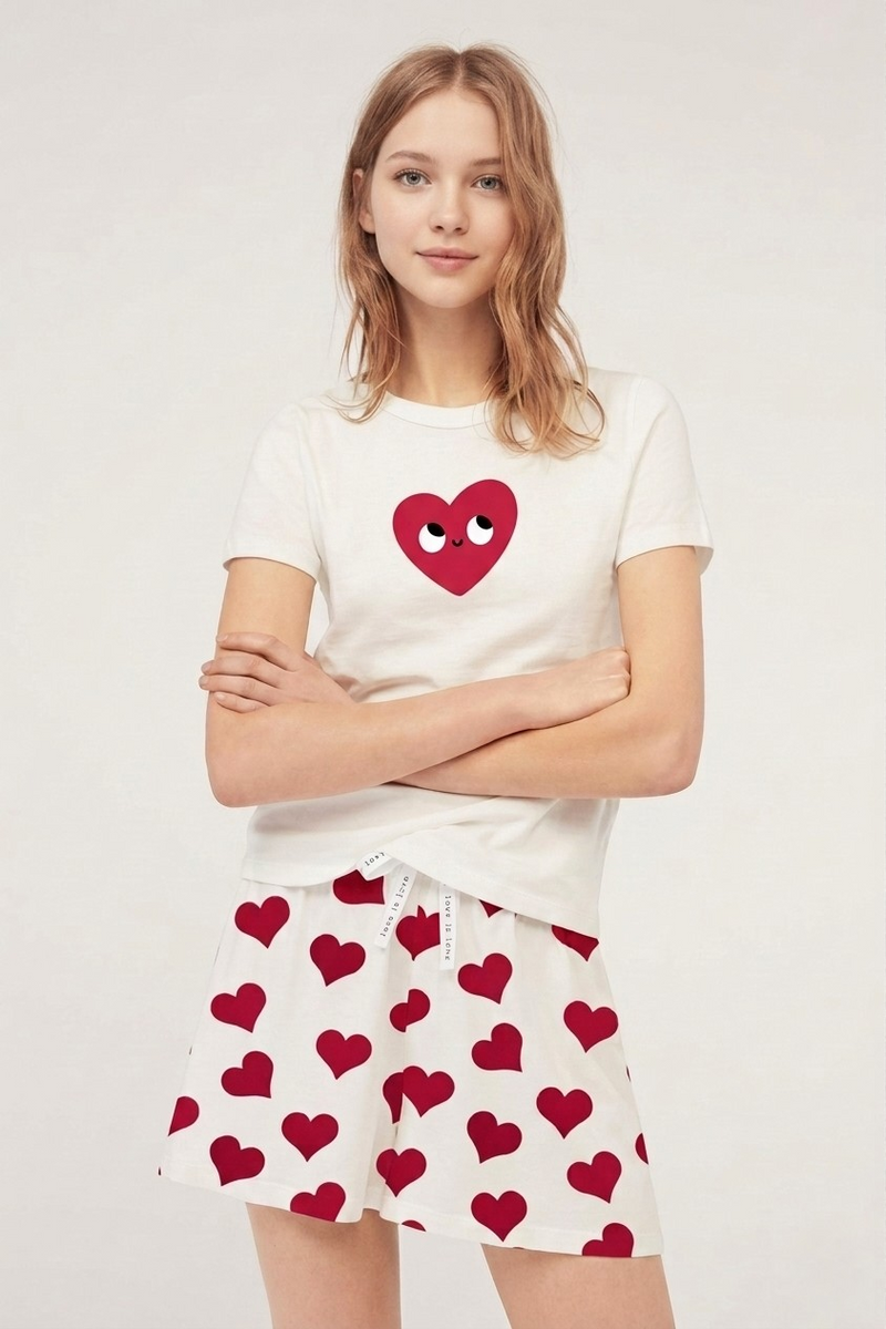 Heart Petal Shorts