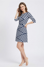 Women's Indigo Prism Radiance Oversized Dress