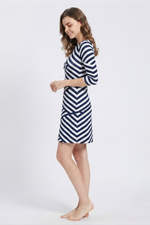 Women's Indigo Prism Radiance Oversized Dress