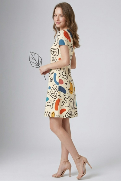 Women's Muse Doodle Daydream Charm Dress