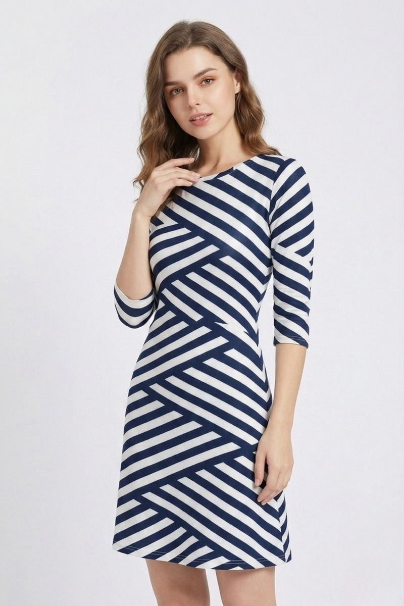 Women's Indigo Prism Radiance Oversized Dress
