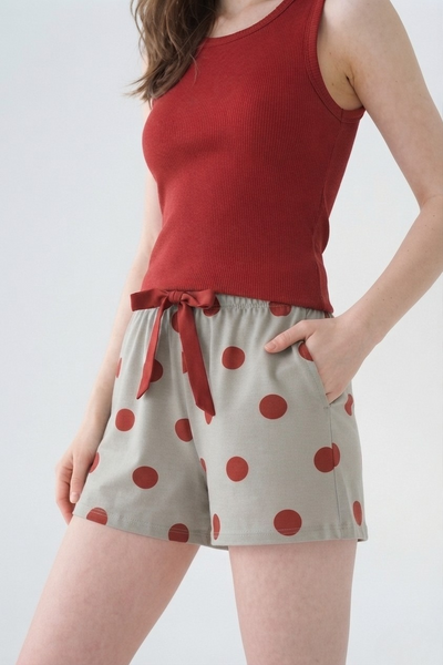 Polka Petal Shorts